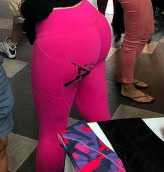 Ladies Solid Colour Leggings with Pockets