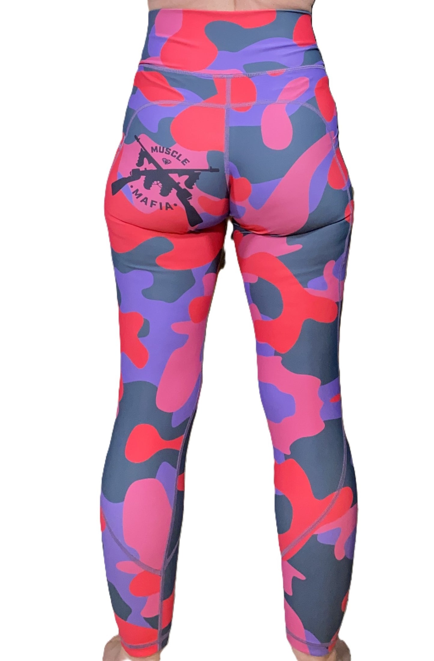 Ladies Camo Leggings w/ Pockets image 7